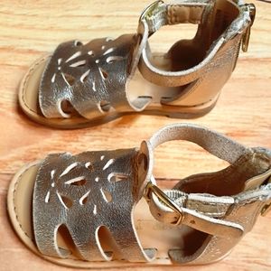 Gold cat and jack sandals!